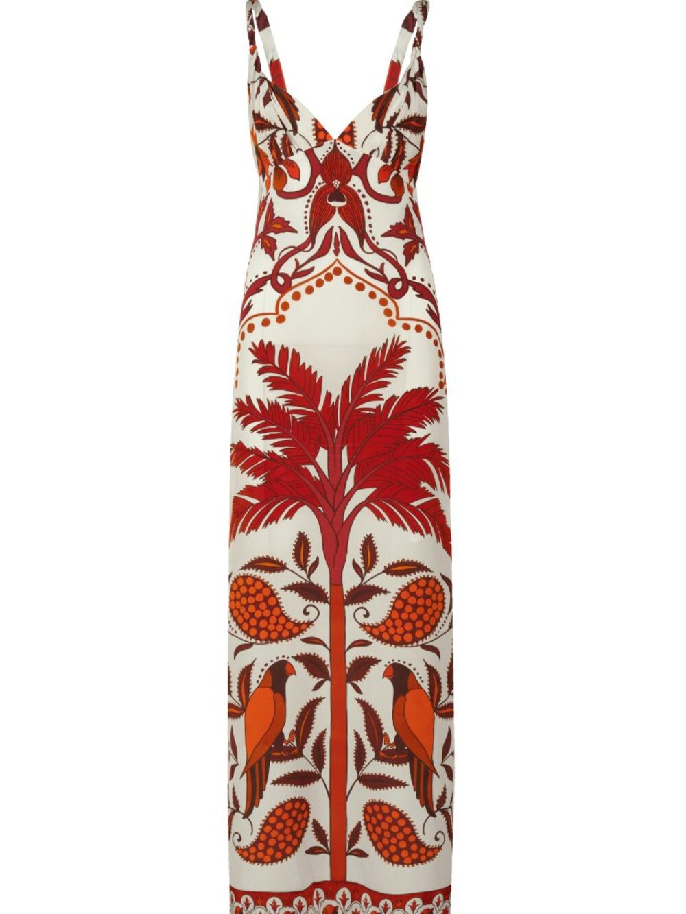 Johanna Ortiz Vin Du Maroc Silk Maxi Dress - Picture 9 of 9